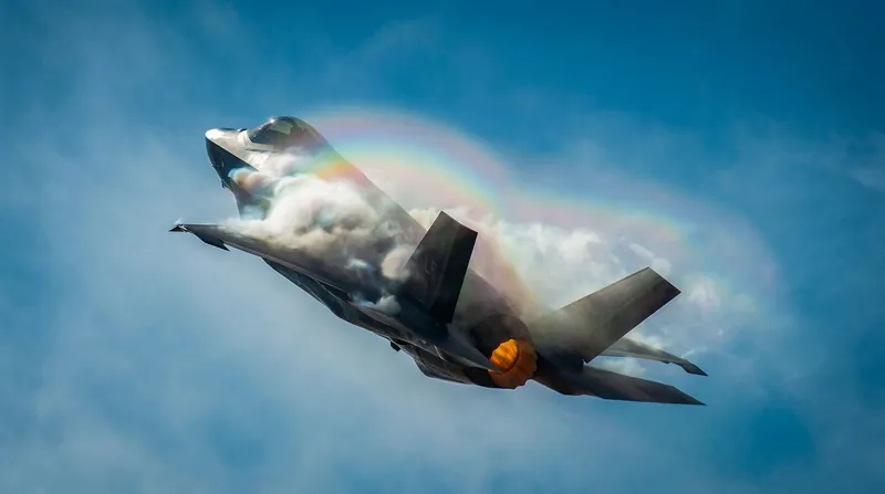 Fifth-generation fighters rely on planform alignment and radar-absorbent materials to defeat high-frequency fire control radars.