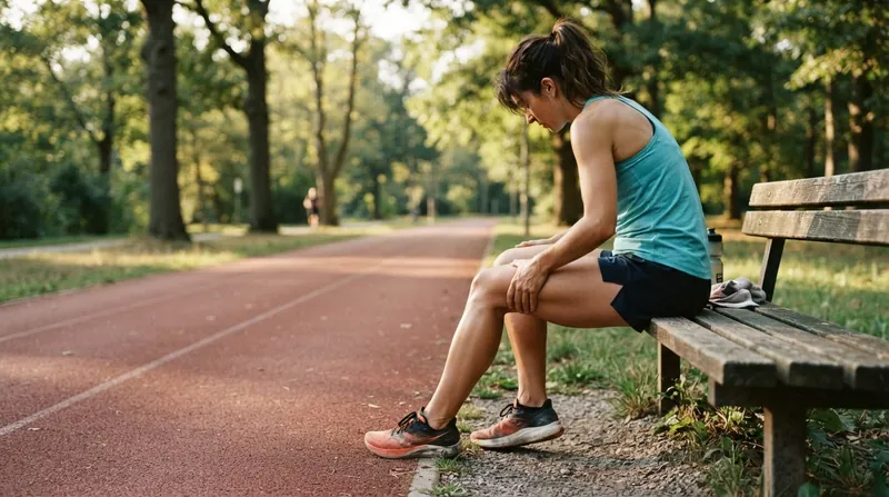 Illustration: Delayed soreness is the result of microscopic structural tears in the muscle fibers, triggering an inflammatory repair response.