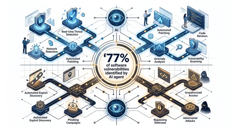 Artificial intelligence agents are increasingly capable of identifying real-world software vulnerabilities, presenting both defensive benefits and offensive risks.