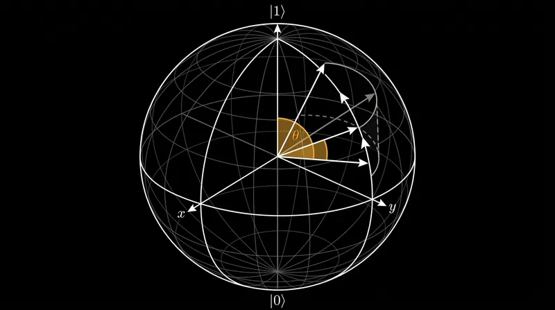 Unitary operations act as rigid rotations, permanently preserving the inner product (angle) between any two quantum states.