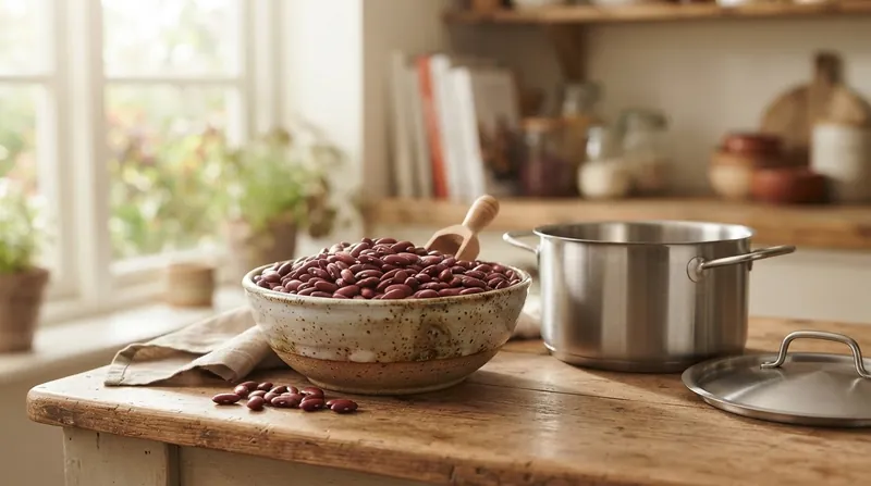 Illustration: Commercially canned beans are pressure-cooked during processing, making them entirely safe to eat without further boiling.