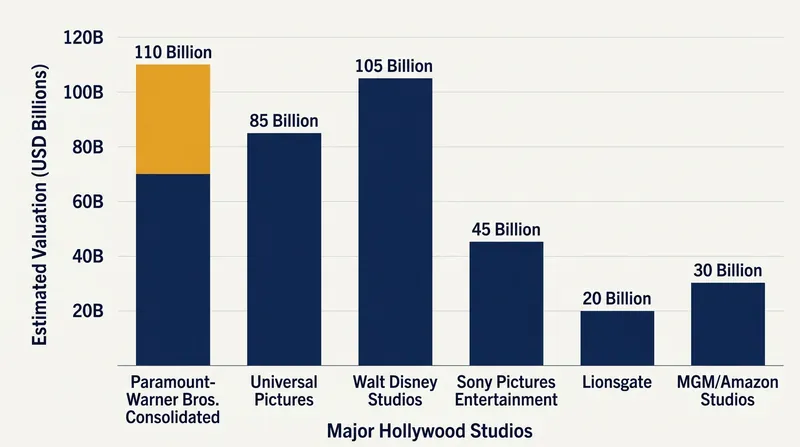 The $110 billion merger significantly alters the balance of power among legacy Hollywood studios.