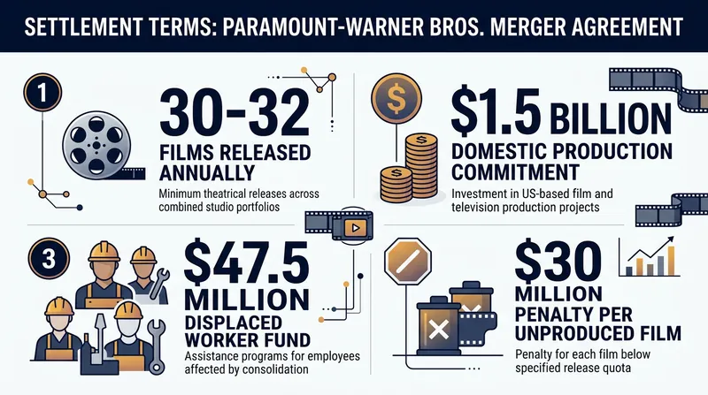 Key concessions outlined in the approved antitrust settlement.