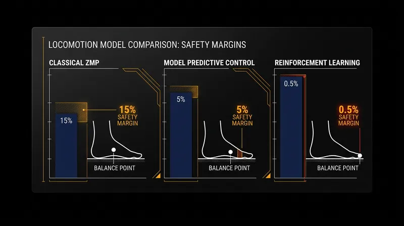 Neural networks allow robots to operate with almost zero safety margin, maximizing speed and agility.