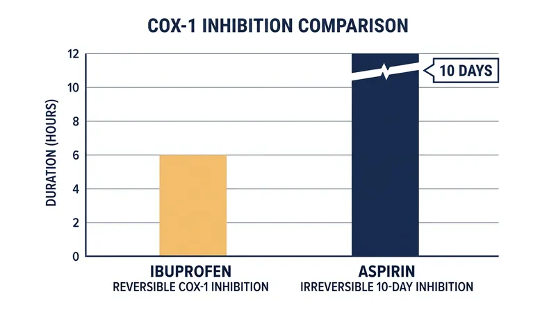 Unlike other pain relievers, aspirin's effect on platelets cannot be reversed.