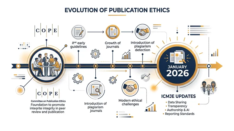 Organizations like COPE and the ICMJE continually refine guidelines to protect the integrity of the scientific record.