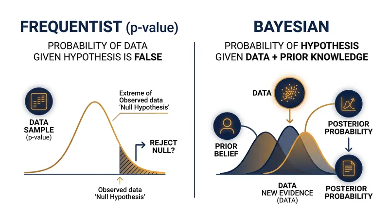 Bayesian statistics explicitly incorporate prior probability, allowing researchers to calculate the actual likelihood that a hypothesis is true.