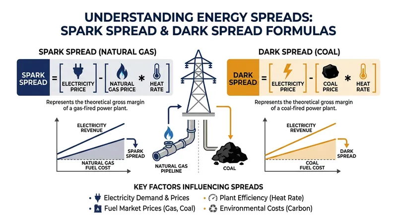 The foundational formula for calculating gross operating margins in thermal power generation.