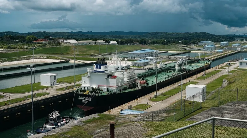 The larger Neo-Panamax locks recycle some water but still contribute to rising salinity levels in the lake.