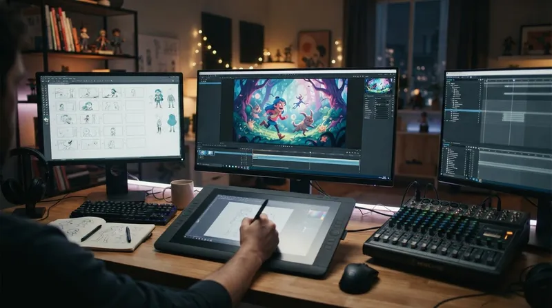 Illustration: Home video releases are exempt from broadcast regulations, allowing them to feature unedited animation.