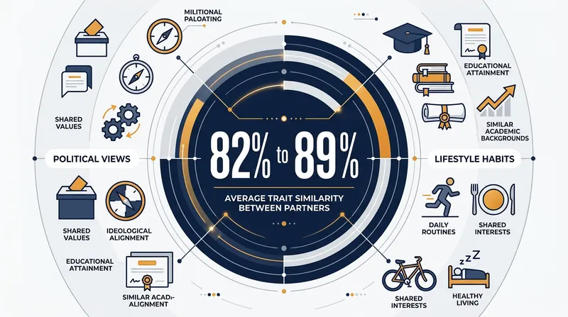Across more than 130 analyzed traits, partners aligned on the vast majority of observable metrics.