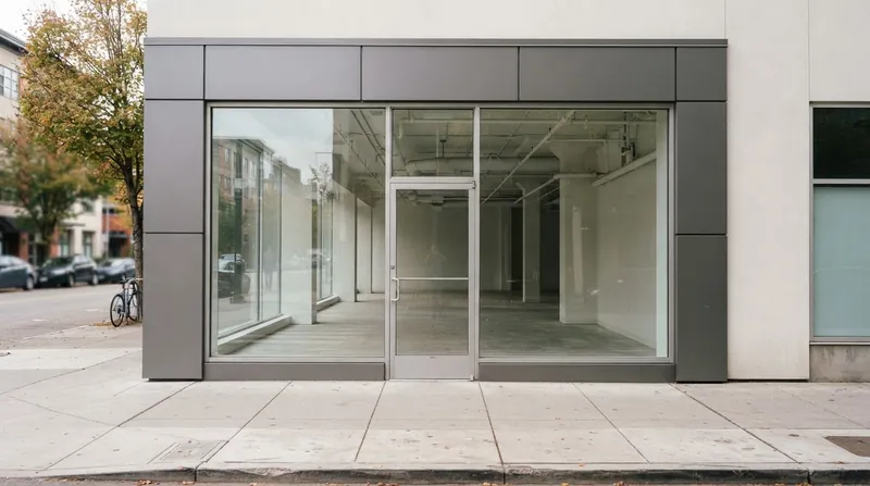 Illustration: Vacant storefronts are often the visible byproduct of owners refusing to lower face rents to meet market demand.