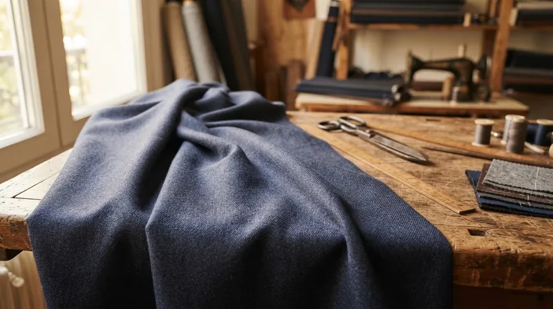 Illustration: Tailors match the micron count to the wearer's lifestyle, reserving ultra-fine wools for special occasions.