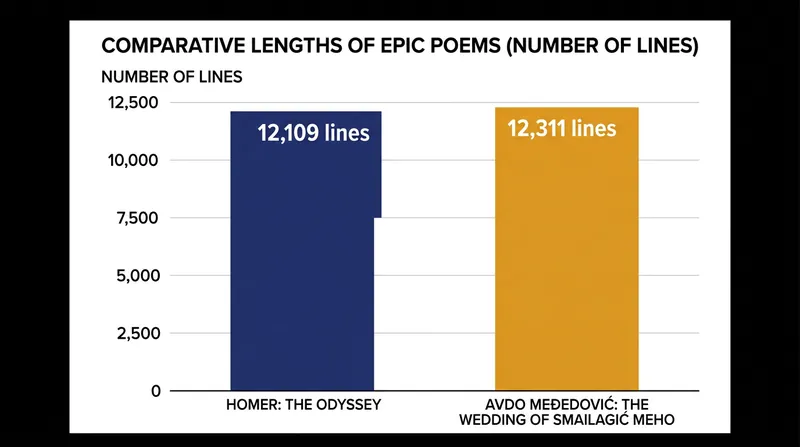 An illiterate 20th-century butcher dictated an epic longer than the Odyssey.