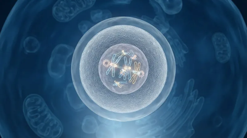 Illustration: While IVF can retrieve and fertilize eggs, it cannot reverse the structural degradation of cohesin that has already occurred.