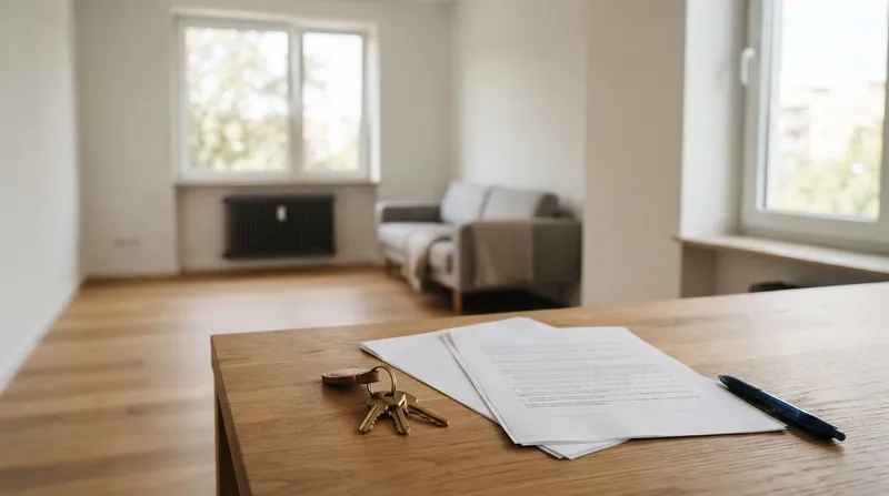 Illustration: An eviction filing damages the credit score of every tenant on the lease, regardless of who actually missed their payment.