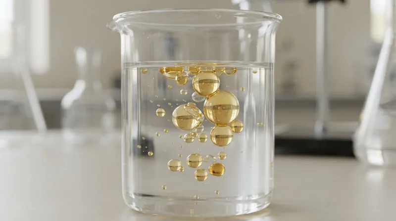 Illustration: The entropic thrust of water escaping solvation shells provides the energy required to fold proteins into their functional shapes.