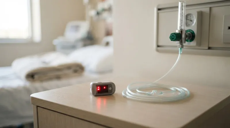 Illustration: Titrating oxygen to a strict 88 to 92 percent saturation target prevents the deadly accumulation of carbon dioxide in patients with chronic lung disease.