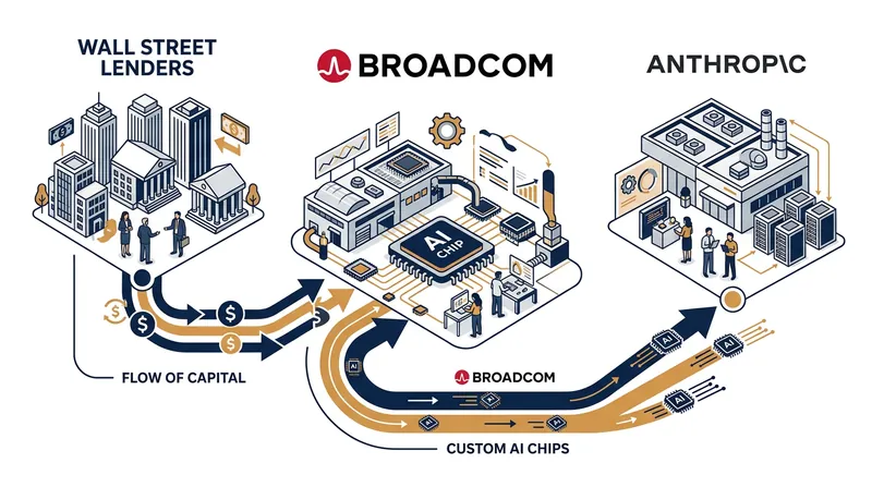 The financing structure shifts the capital burden of hardware away from the AI lab.