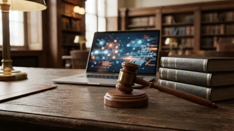 Illustration: The ruling draws a sharp line between traditional legal research and the computational ingestion of proprietary data.