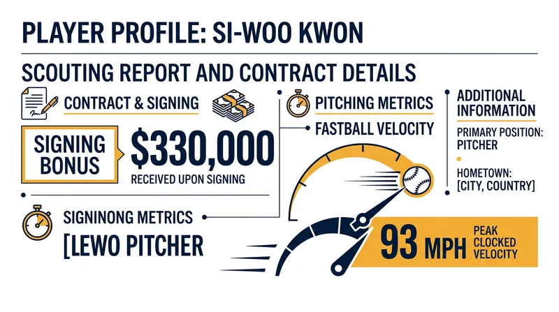 Si-Woo Kwon's signing bonus represents a significant investment by the Blue Jays.