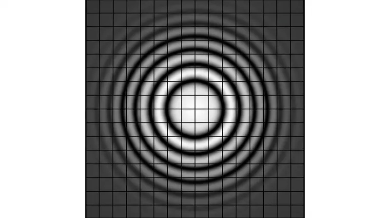 If the central peak of the Airy disk grows larger than a single pixel bucket, the camera loses resolution.