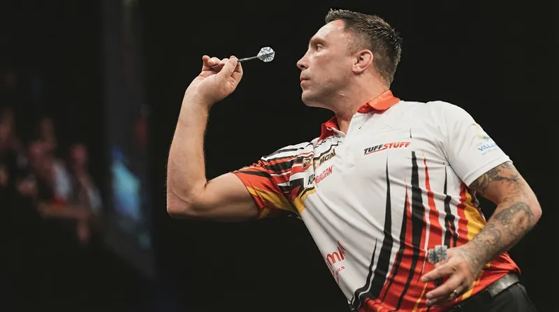Gerwyn Price survived three match darts in the quarter-finals to keep his title hopes alive.