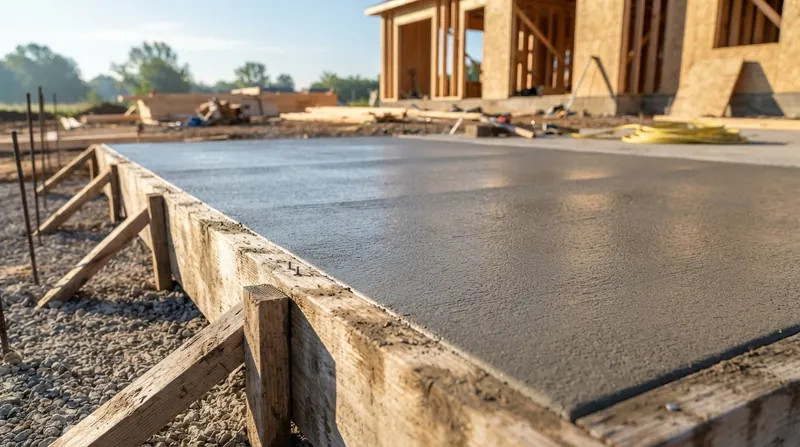 Illustration: Liquid curing compounds form an impermeable barrier that locks the original mixing water inside the slab.