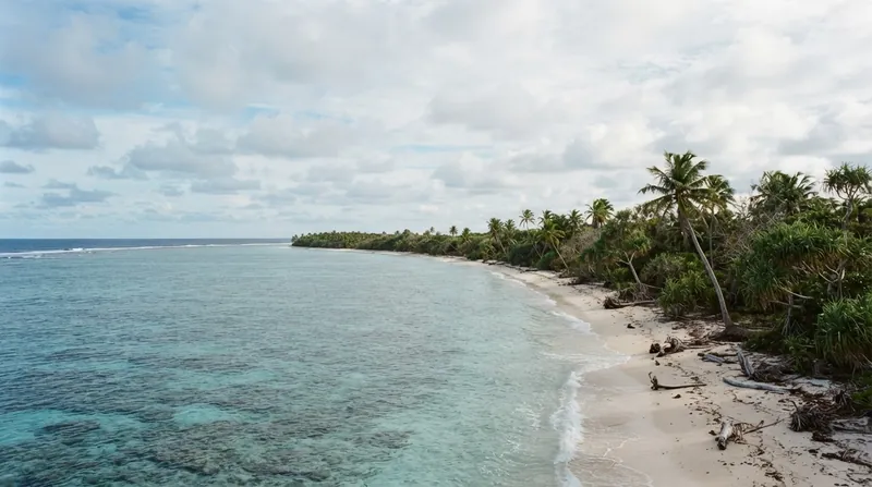 Illustration: Tuvalu, which hosts the second half of the summit, faces severe coastal erosion and rising sea levels.
