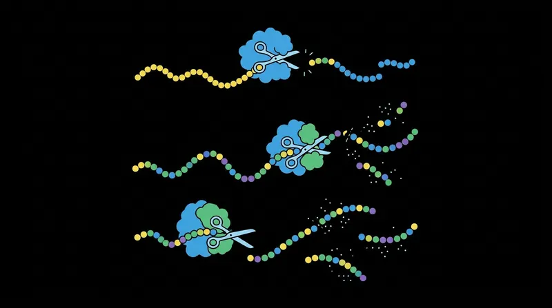 Protease enzymes require proteins to remain in their natural, uncoagulated state to break them down.