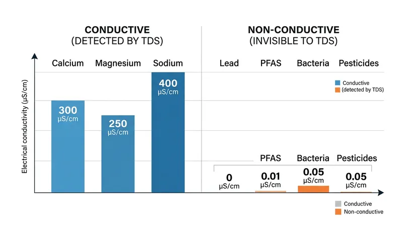 Many of the most dangerous waterborne threats do not carry an electrical charge.