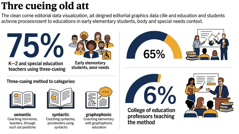 Despite lacking empirical support, the three-cueing method remains deeply entrenched in early childhood education.