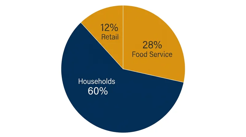Households are responsible for the majority of the one billion meals discarded globally every day.