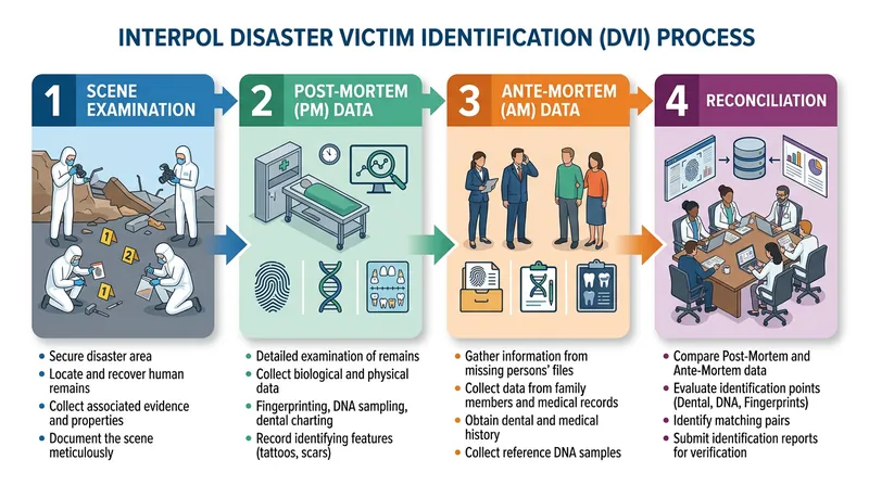 The Interpol DVI standard requires a 100 percent biometric match before a victim is legally identified.