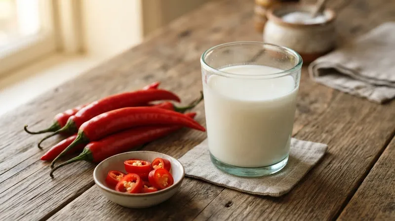 Illustration: Pairing spicy dishes with high-protein dairy provides the most efficient chemical relief for the palate.