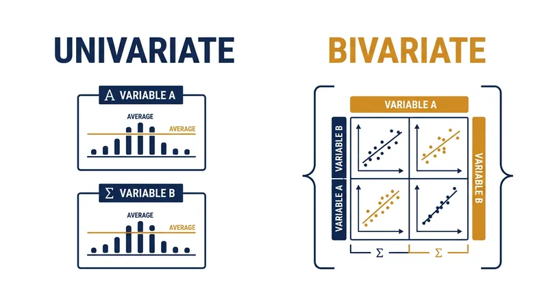 Independent pooling treats metrics as isolated variables, while bivariate models analyze them as a single paired coordinate.