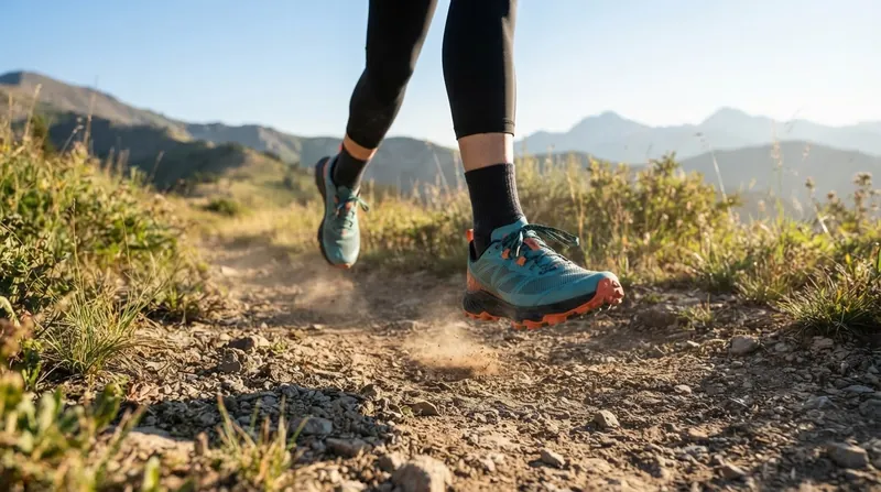 Illustration: Reducing footwear weight allows hikers to maintain a natural stride rhythm and delay muscular fatigue on uneven terrain.