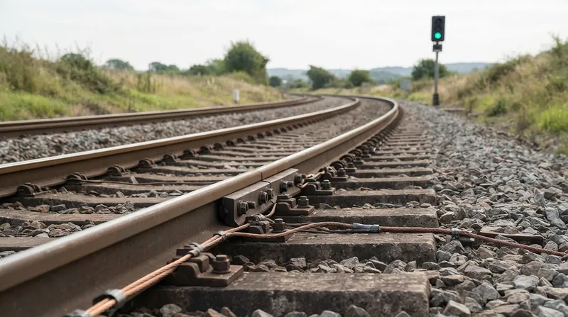 Illustration: Axle counters are immune to poor ballast conditions, but unlike track circuits, they cannot detect a broken rail.