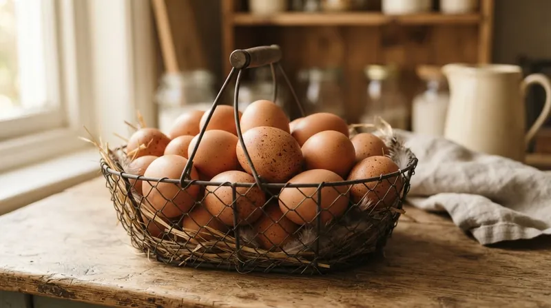 Illustration: European regulations prohibit washing Class A eggs, allowing them to be sold safely at room temperature.