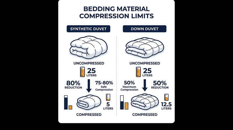 Synthetic polymers can survive extreme compression, while natural keratin fibers suffer permanent structural damage.