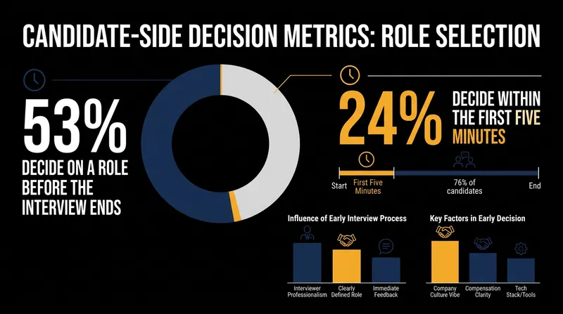 Candidates are often faster to judge the employer than the employer is to judge them.