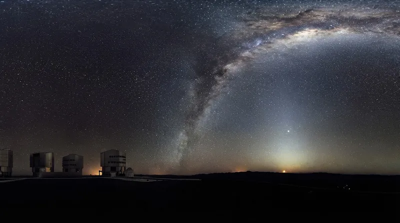 The coronagraph's first targets included dense stellar fields in the Large Magellanic Cloud.