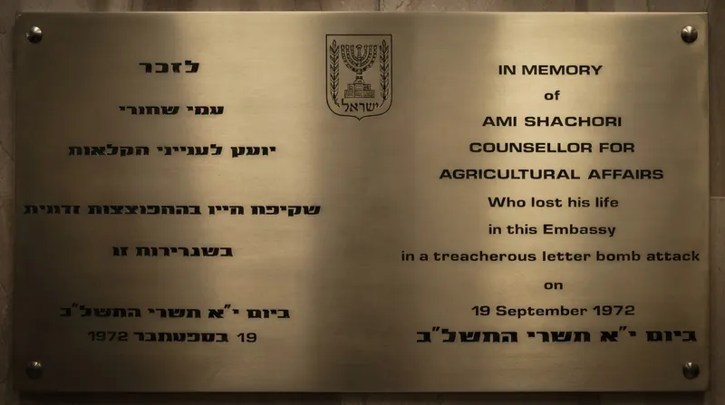 The Israeli Embassy in London, where 27 diplomats face expulsion if the Jerusalem consulate is closed.