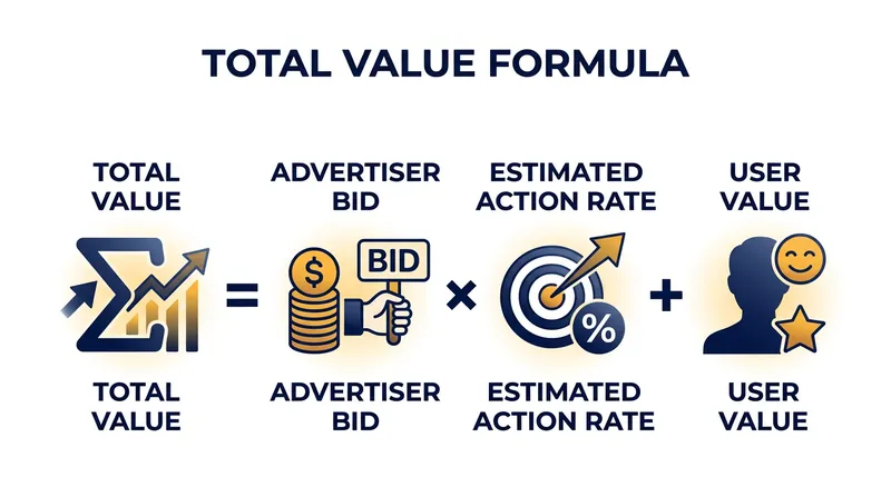 The mathematical equation that determines the winner of every ad impression.