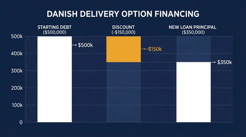 Buying back a mortgage at a discount provides a massive equity injection for the next home purchase.