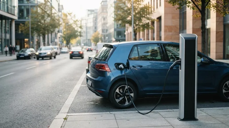 Illustration: Gasoline-only vehicles have lost their global market majority for the first time, as buyers increasingly pivot to hybrids and battery-electric models.