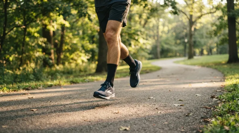 Illustration: Joint pain in novice runners often signals that muscular endurance has temporarily outpaced the cartilage's slower adaptation rate.