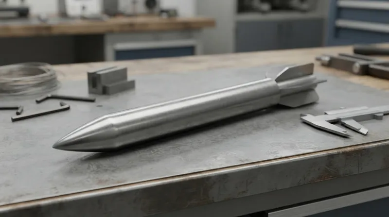Illustration: A 30mm depleted uranium penetrator, designed to defeat armored vehicles through kinetic energy and pyrophoric effects.