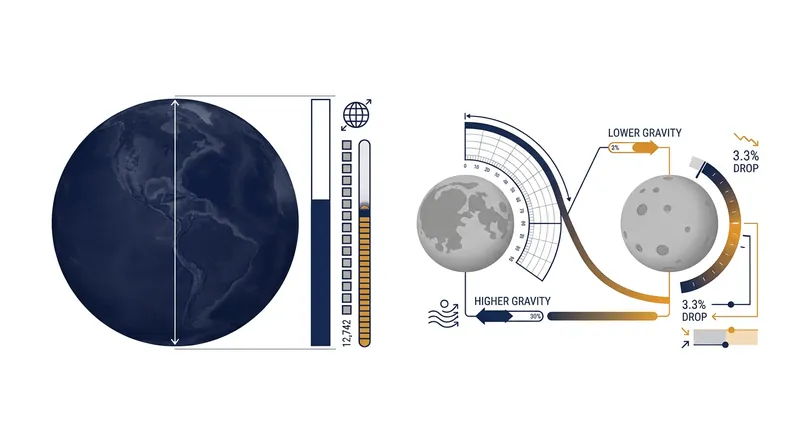 The inverse-square law dictates that the moon pulls the near-side ocean 3.3 percent harder than the far-side ocean.