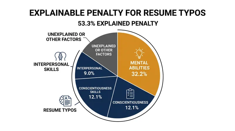 Perceived deficits in mental abilities account for the largest share of the explainable hiring penalty.
